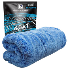 The Goat V2 showcases its blue color for easy identification during jobs.