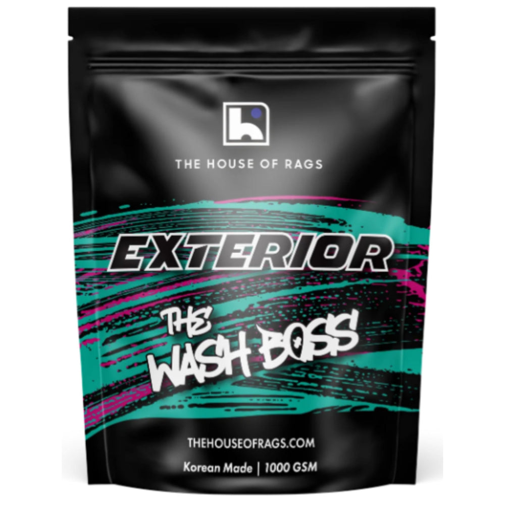 THOR Wash Boss V2 pad covering a panel shows fast, streak-free wash.