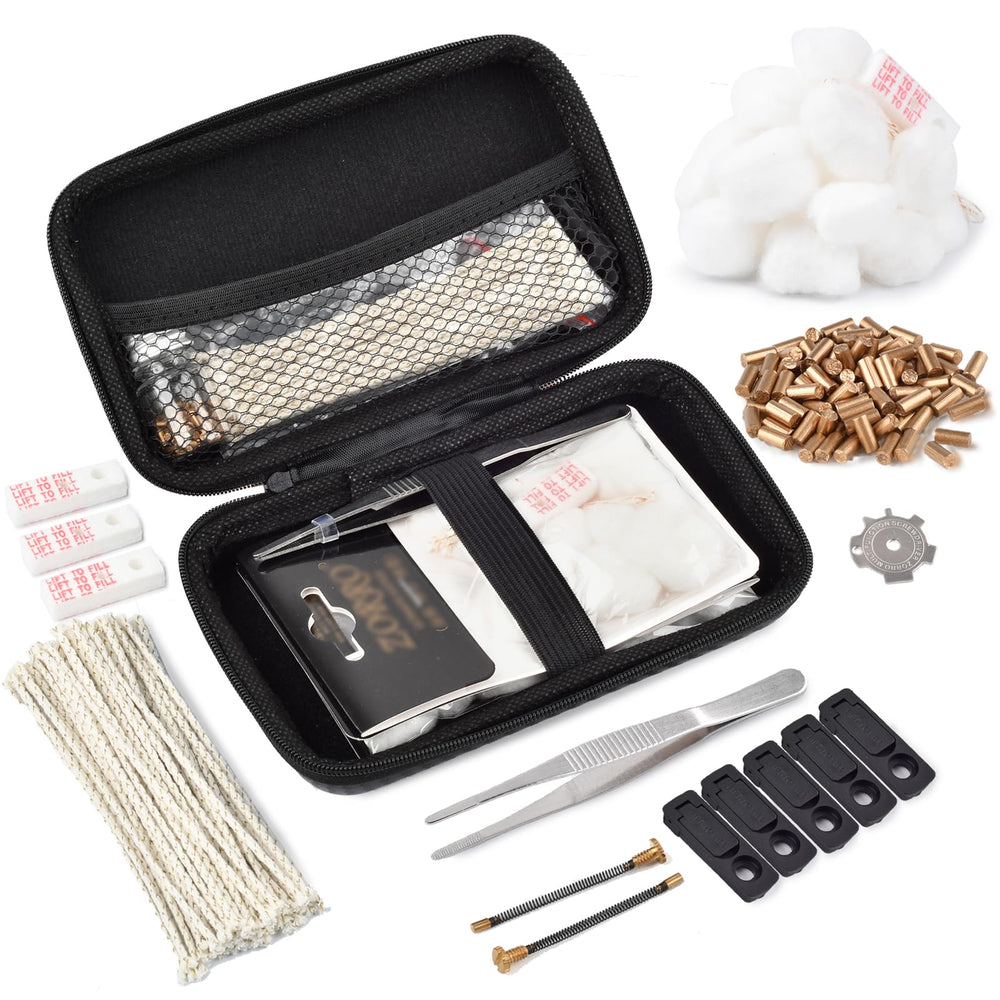 The Left Bridge lighter repair kit case helps organized maintenance on the go.