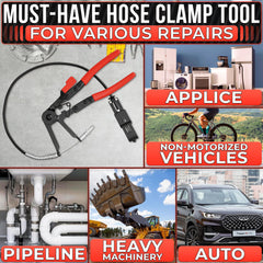 The Little Green Change coolant hose pliers ideal for tight engine bay access