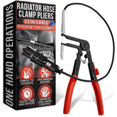 The Little Green Change hose clamp tool for radiator hoses with precise one-handed control