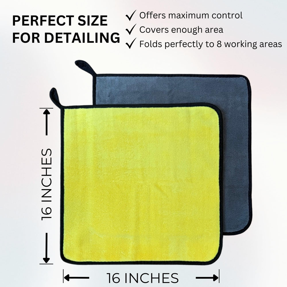 The Pro Stuff scratch-free auto towel protects paint and trim during cleaning.