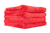 The Rag Company Eagle Edgeless 500 red pack for professional microfiber detailing.