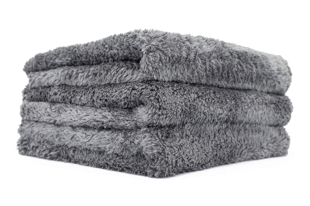 The Rag Company Eagle Edgeless 600 detailing towel for streak-free buffing.