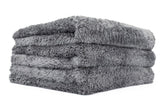The Rag Company Eagle Edgeless 600 detailing towel for streak-free buffing.