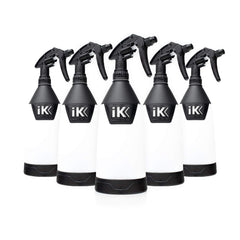 The Rag Company iK Goizper spray bottle with clear tank and level indicator for easy monitoring.