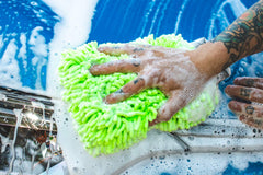 The Rag Company premium mitt for home and car detailing