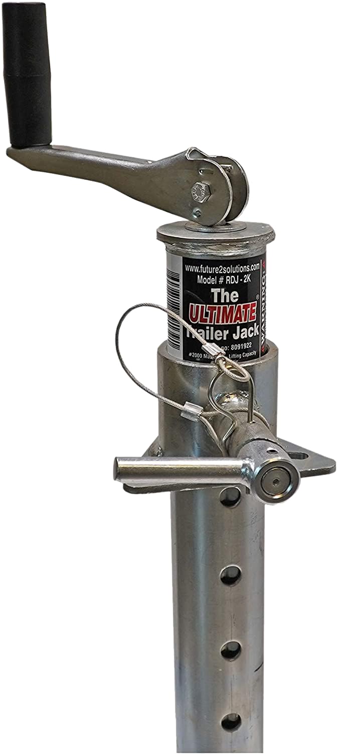 The Ultimate Trailer Jack steel construction promises durability under frequent towing and ramp use.