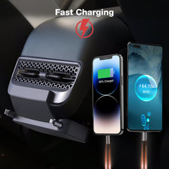 THELIFELICIOUS air vent expansion dock installed without obstructing airflow.