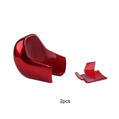 Thenice ABS carbon-fiber style gear cover adds premium cabin feel.