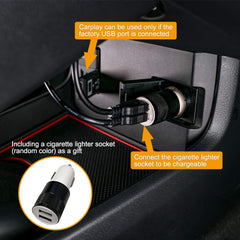 Thenice civic center console fits easily for quick, tool-free installation.