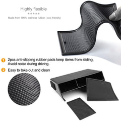 Premium anti-slip pads prevent sliding and reduce noise in use