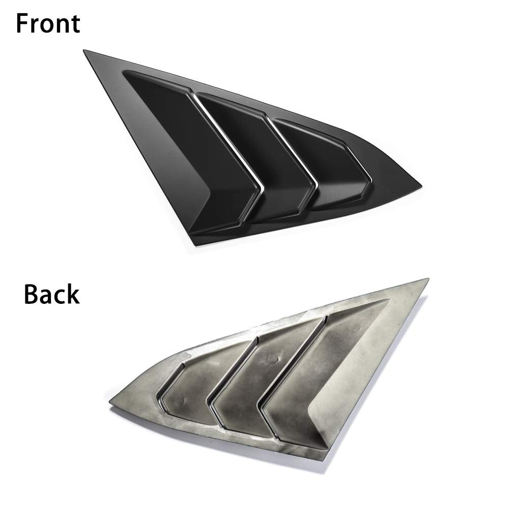 Thenice triangular window blinds show racing style for Honda Civic sedan.