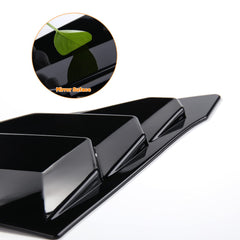 Thenice aero louvers provide a sport-ready silhouette for everyday driving.