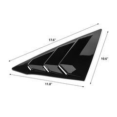 Thenice easy-install louvers with tape ensure secure one-shot application.