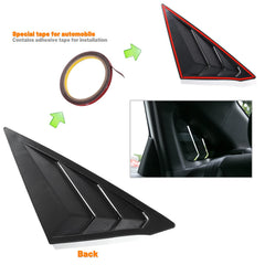 Thenice gloss piano-black louvers offer durable, sleek exterior styling.