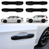 Thenice Civic 11th gen door handle cover, front-on view, piano black finish.