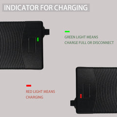 THEPRO charger with clear cables for reliable indoor charging setups.