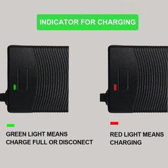 Fast charging performance of THEPRO charger for rapid top-ups.