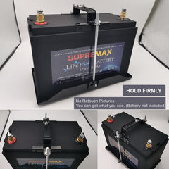 THEPRO 9 in J-bolt with 11 in tray accommodates common battery groups for fast setup