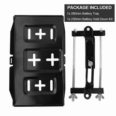 THEPRO bolt-on hold-down kit minimizes movement and protects electrical components