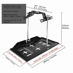 THEPRO vinyl-coated tray resists rust for long-lasting marine and automotive use