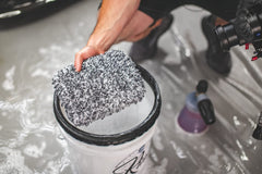 Twist loop interior aids drying and reshaping after use.