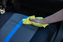 The Rag Company Edgeless 300 detailing towel for interior cleaning and sensitive surfaces.