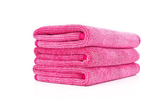 FTW pink window towel delivers crystal-clear, streak-free windows