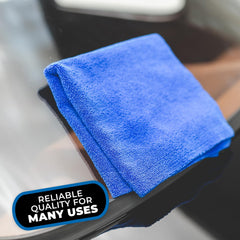 Royal blue 10-pack display ready for professional detailing tasks.