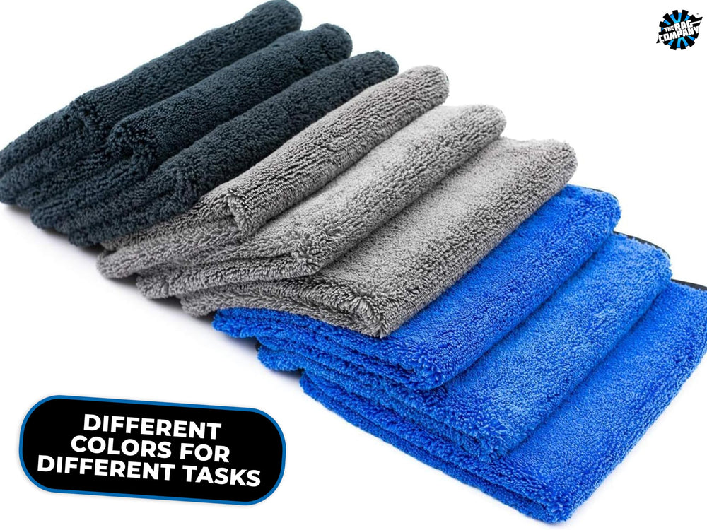 Short-nap side to remove excess product on Spectrum 420 towel.