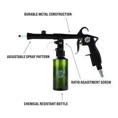 Customizable settings help target upholstery and carpet cleaning with ease.