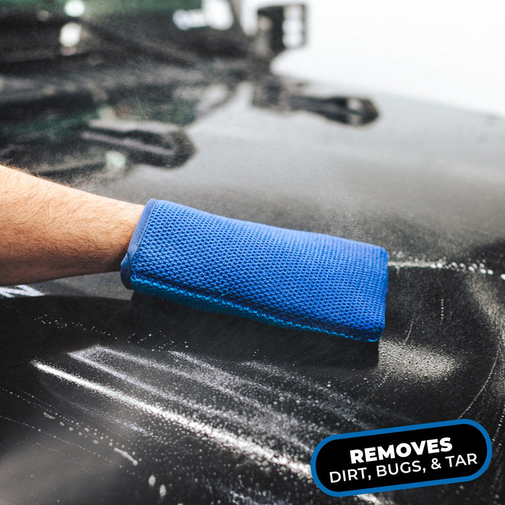 Packaging image for The Rag Company Ultra Clay Decontamination Mitt.