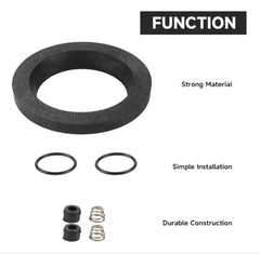 Thetford water valve Style II Kit Aqua dimensional spec diagram