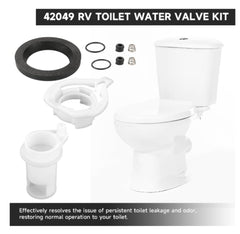 Thetford water valve Style II Kit Aqua side view for quick maintenance