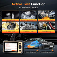 ThinkCAR ThinkSCAN 662 bidirectional test demonstrates active component feedback