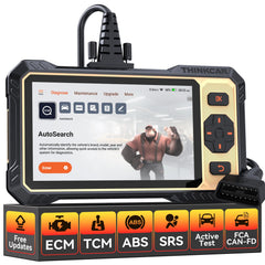ThinkCAR ThinkSCAN 662 front view with large touchscreen for quick diagnostics