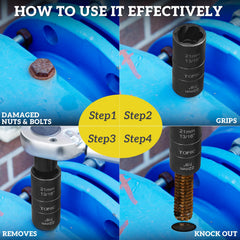 Thinkpro sizes range from 11/16 to 1-1/16 inch for flexibility