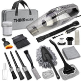 THINKWORK car vacuum with 8000Pa suction for deep upholstery cleaning
