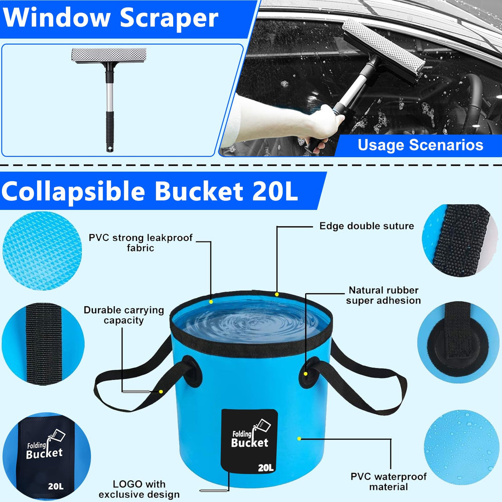 THINKWORK towels included for lint-free drying after washing