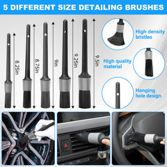 THINKWORK dashboard brush designed to dust vents and dashboards