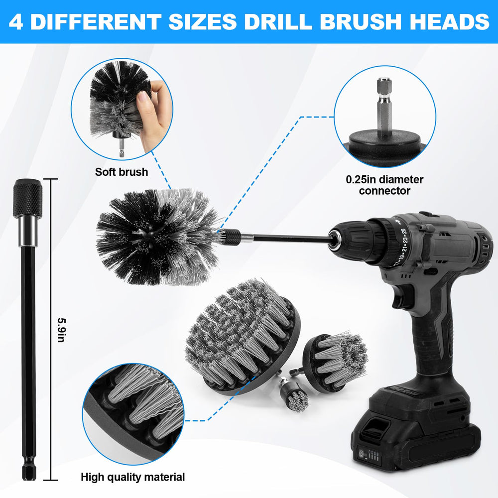 THINKWORK detailing brush set for crevices and vents