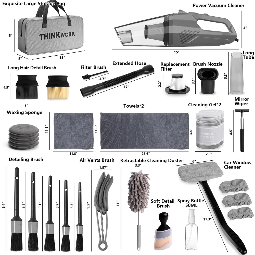 THINKWORK gray storage bag keeps all tools organized and ready