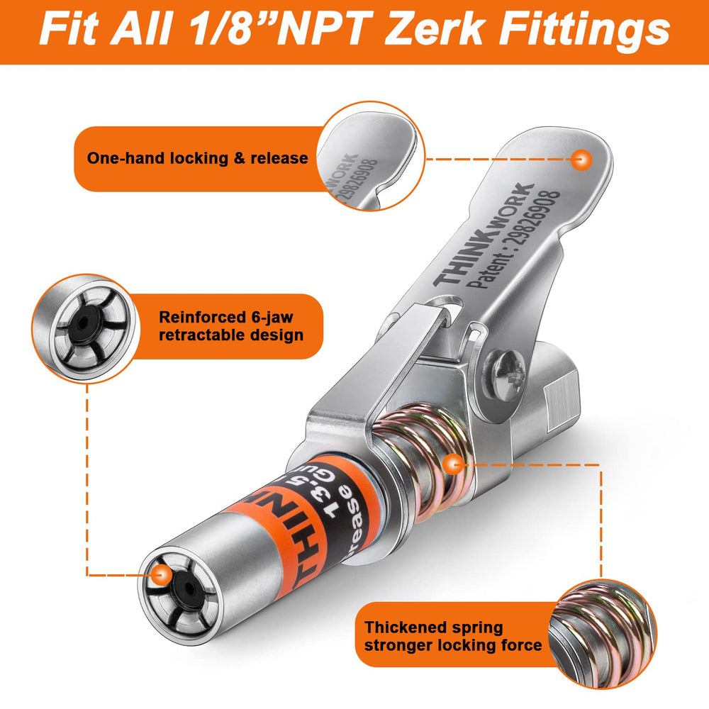 THINKWORK leak-proof gasket helps prevent drips under pressure