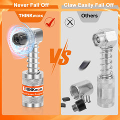 THINKWORK grease needle dispenser allows precise injection into narrow fittings