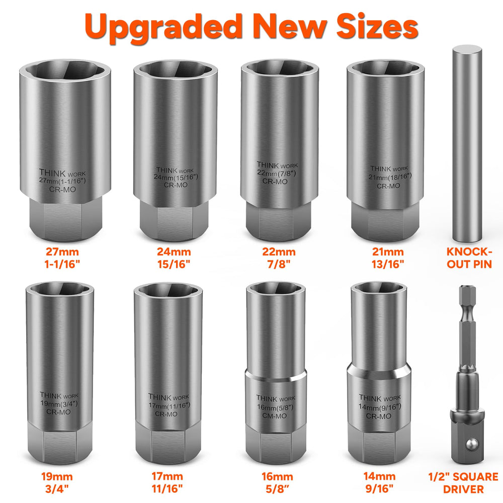 Thinkwork extractor features strong grab for stuck fasteners.