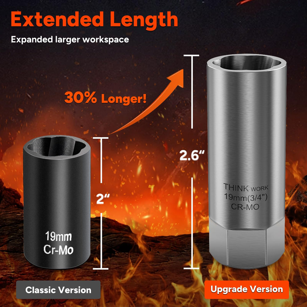 Thinkwork extractor set showing wide size range for versatile removal.