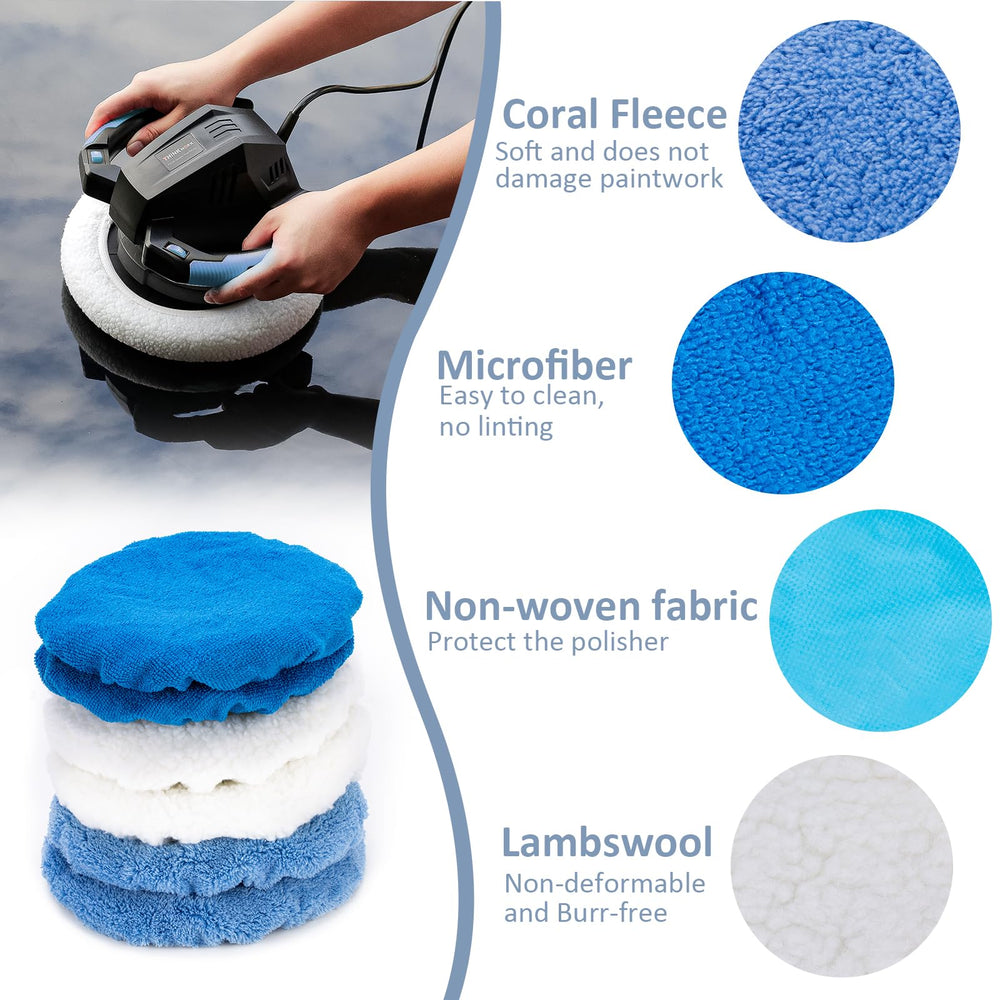 THINKWORK nonwoven fabric pad for versatile surface treatment on metal and plastic