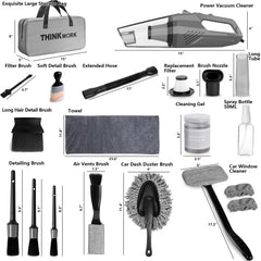 THINKWORK storage bag keeps all car cleaning tools organized on the go