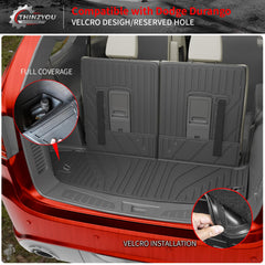 Thinzyou Durango backrest mats with Velcro staying securely in place